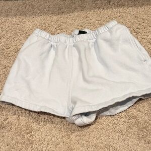 Women's White Casual Shorts